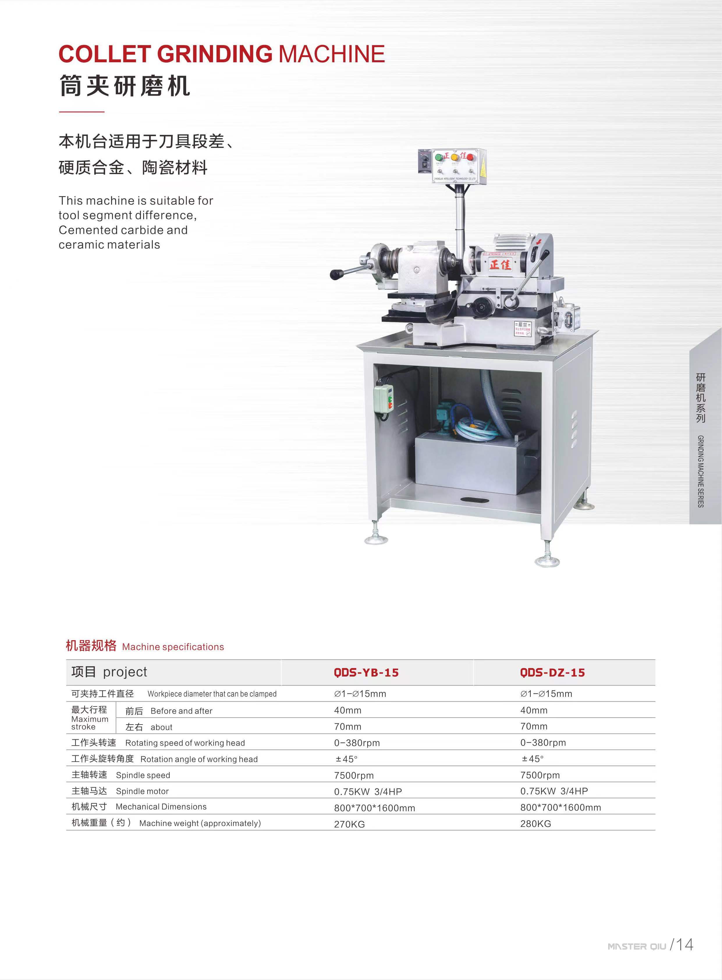 筒夾研磨機